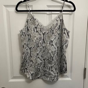 Snake Skin print Express Downtown Cami